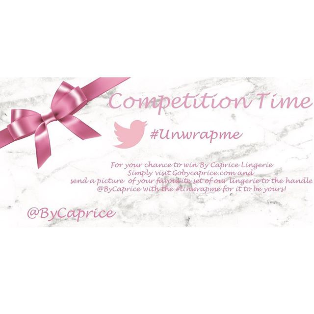 ✨Competition Time✨ We want to spoil you this Christmas and help you unwrap.. For a chance to win any By Caprice Lingerie simply visit <a title=